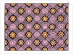 Design for wallpaper by Heussner & Co