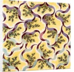 Design for a wallpaper pattern by Heussner & Co.