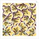 Design for a wallpaper pattern by Heussner & Co.