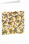 Design for a wallpaper pattern by Heussner & Co.