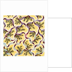 Design for a wallpaper pattern by Heussner & Co.