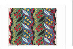 Design for wallpaper by Heussner & Co