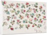 Design for wallpaper by Heussner & Co