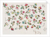 Design for wallpaper by Heussner & Co