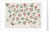 Design for wallpaper by Heussner & Co