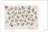 Design for wallpaper by Heussner & Co