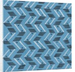 Design for wallpaper by Heussner & Co