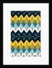 Design for a wallpaper pattern by Heussner & Co.