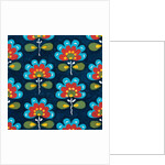 Design for a wallpaper pattern by Heussner & Co.