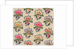 Design for wallpaper by Heussner & Co