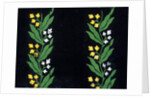 Design for a wallpaper pattern, 7962:35 by Heussner & Co.