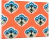 Design for wallpaper by Heussner & Co