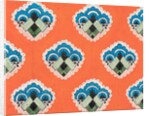 Design for wallpaper by Heussner & Co