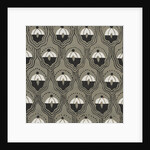 Design for wallpaper by Heussner & Co