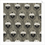 Design for wallpaper by Heussner & Co