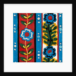 Design for a wallpaper pattern by Heussner & Co.