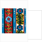 Design for a wallpaper pattern by Heussner & Co.