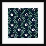 Design for a wallpaper pattern by Heussner & Co.