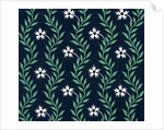 Design for a wallpaper pattern by Heussner & Co.