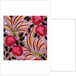 Design for a wallpaper pattern by Heussner & Co.