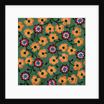 Design for a wallpaper pattern by Heussner & Co.