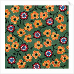 Design for a wallpaper pattern by Heussner & Co.