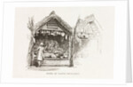 Model of a Native Fruit Shop in the Colonial and Indian Exhibitio by Unknown