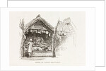 Model of a Native Fruit Shop in the Colonial and Indian Exhibitio by Unknown