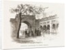 Archway, Courtyard of The Indian Palace in the Colonial and Indian Exhibitio by Unknown