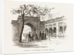 Archway, Courtyard of The Indian Palace in the Colonial and Indian Exhibitio by Unknown