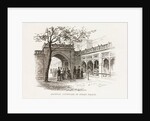 Archway, Courtyard of The Indian Palace in the Colonial and Indian Exhibitio by Unknown