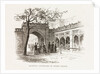 Archway, Courtyard of The Indian Palace in the Colonial and Indian Exhibitio by Unknown