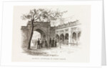 Archway, Courtyard of The Indian Palace in the Colonial and Indian Exhibitio by Unknown