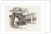 Archway, Courtyard of The Indian Palace in the Colonial and Indian Exhibitio by Unknown