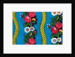 Design for a wallpaper pattern by Heussner & Co.