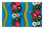 Design for a wallpaper pattern by Heussner & Co.