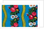 Design for a wallpaper pattern by Heussner & Co.