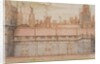 Nonsuch Palace from the South, detail by Joris Hoefnagel