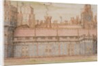 Nonsuch Palace from the South, detail by Joris Hoefnagel