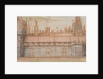 Nonsuch Palace from the South, detail by Joris Hoefnagel