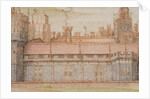 Nonsuch Palace from the South, detail by Joris Hoefnagel