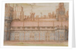 Nonsuch Palace from the South, detail by Joris Hoefnagel