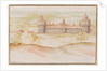 Nonsuch Palace from the South by Joris Hoefnagel