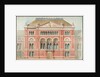 Drawing of the facade of the Lecture Theatre at the V&A by Godfrey Sykes; Francis Fowke