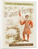 Front cover of the programme for The Importance of Being Earnest at St James's Theatre by Anonymous