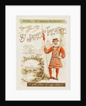 Front cover of the programme for The Importance of Being Earnest at St James's Theatre by Anonymous
