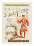 Front cover of the programme for The Importance of Being Earnest at St James's Theatre by Anonymous