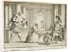 Gaetano Berenstatt as Flavio, Francesca Cassoni as Emilia and Francesco Bernardi Senesino as Guido in Handel's Flavio by Unknown
