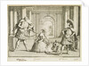 Gaetano Berenstatt as Flavio, Francesca Cassoni as Emilia and Francesco Bernardi Senesino as Guido in Handel's Flavio by Unknown