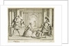 Gaetano Berenstatt as Flavio, Francesca Cassoni as Emilia and Francesco Bernardi Senesino as Guido in Handel's Flavio by Unknown